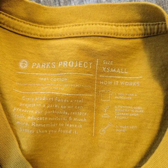 Parks Project Yellow Crop Top - Picture 4 of 5